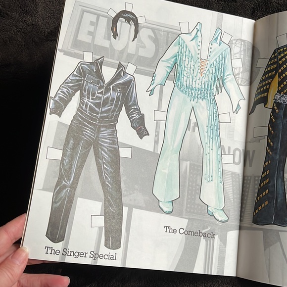 Vintage Elvis Paper Doll Book - Picture 8 of 10